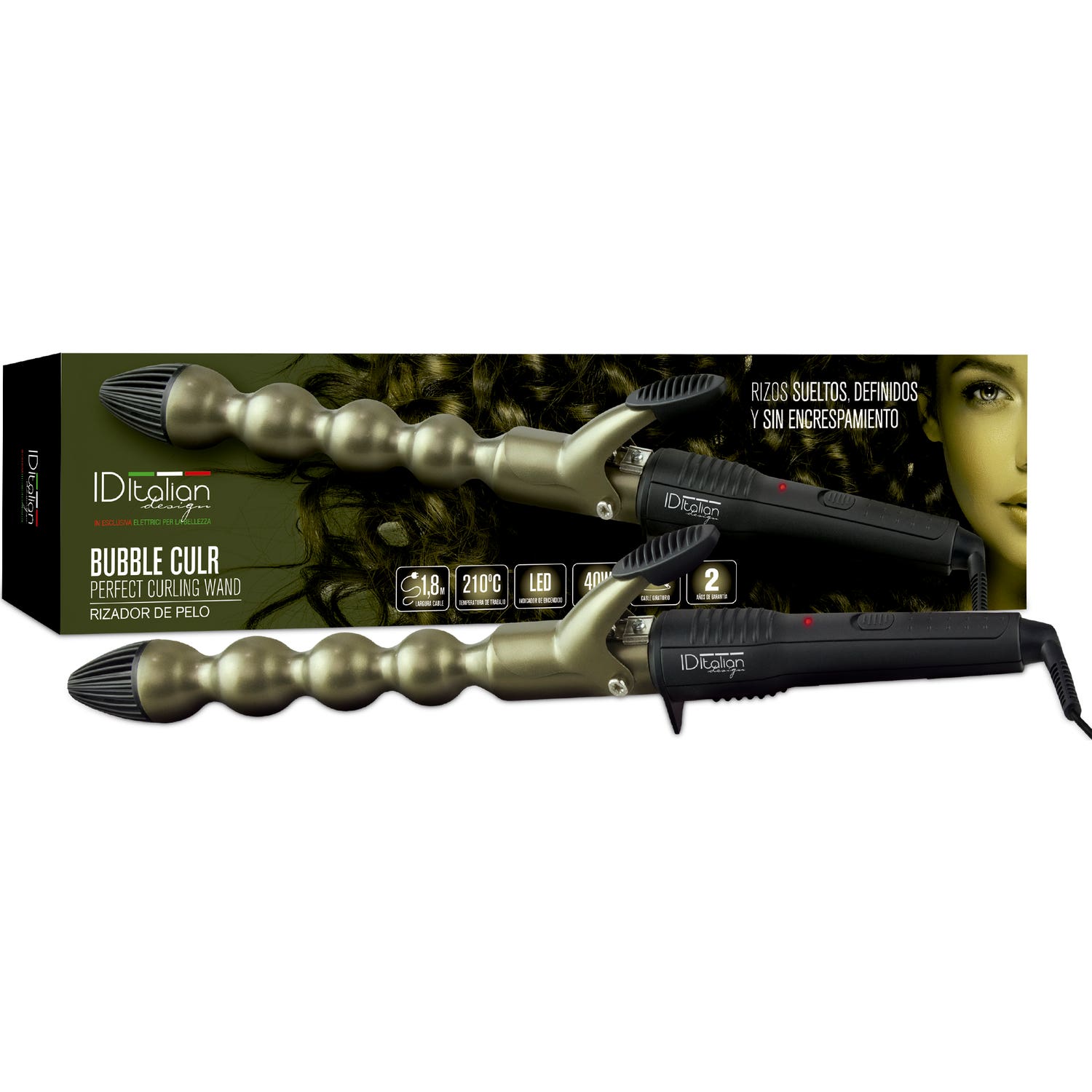 Italian Design Easy Bubble Curler