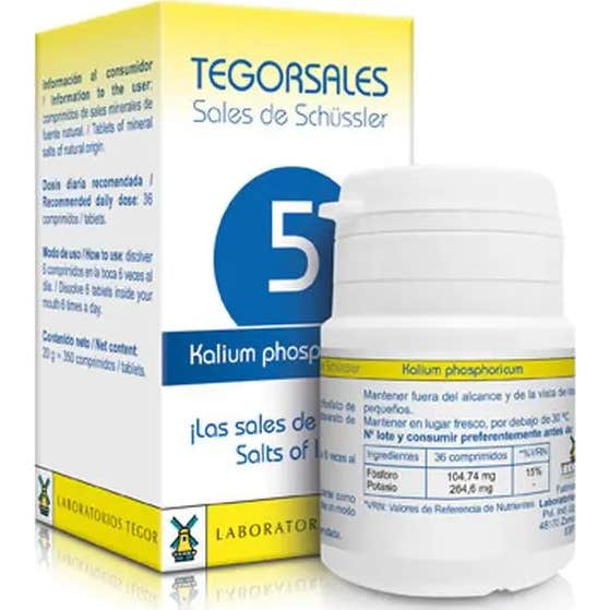 Tegor Tegor Sal 5 Kalium Phosphoricum 350comps