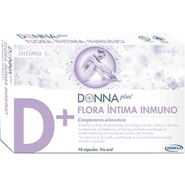 Donnaplus+ Flora Íntima Inmuno 14 caps