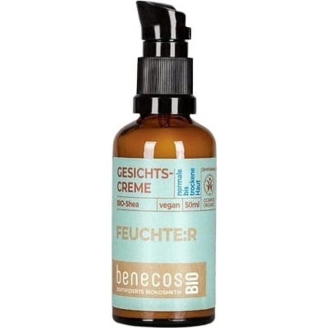Benecos Crema Facial Piel Normal y Seca Karite Bio 50 ml