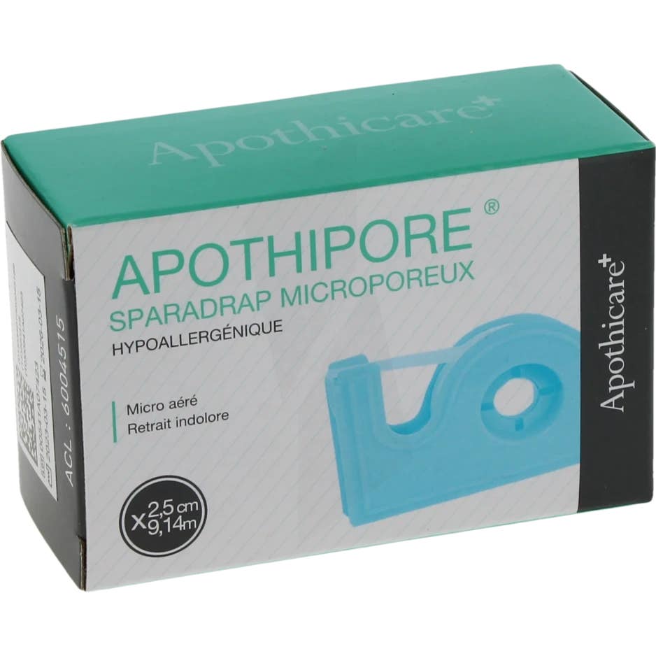 Apothicare Esparadrapo Microporoso 9 cmx2,5 M