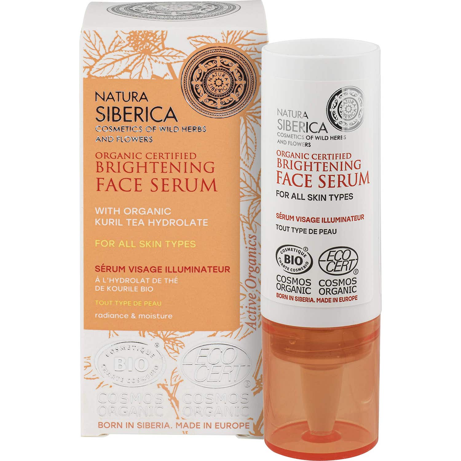 Natura Siberica Sérum Facial Iluminador todo Tipo de Piel 15ml