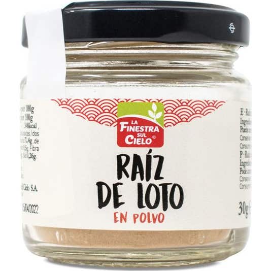 La Finestra sul Cielo Raíz Loto Polvo 30g | Natural Doctor