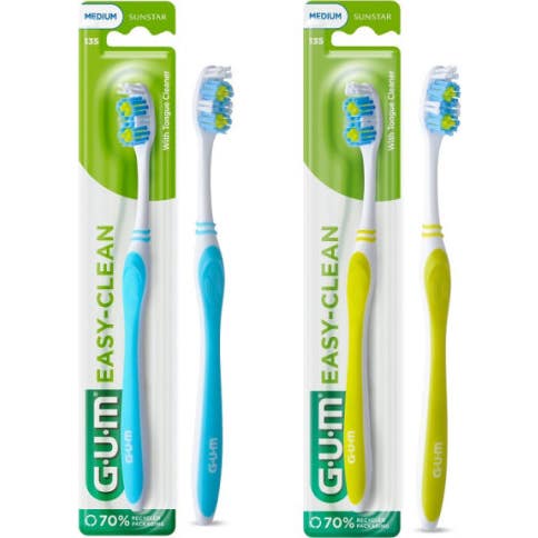 GUM Easy Clean Cepillo de Dientes 1 ud