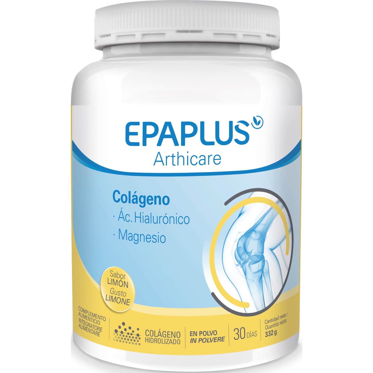 Epaplus Colágeno + Ác. Hialurónico + Magnesio 30 días 332g