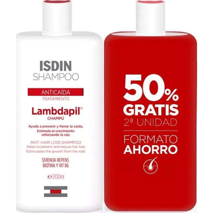 Isdin Lambdapil Duo Anticaida 200ml + 50% 2º Unidad