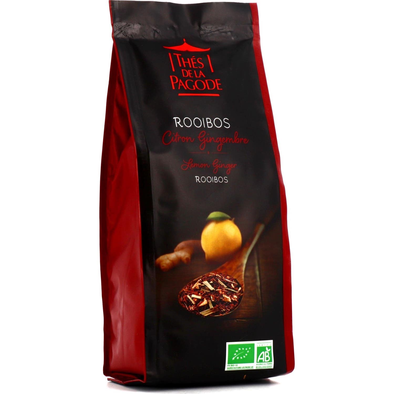 Pagoda Teas Infusión Rooibos Limón Jengibre 100g