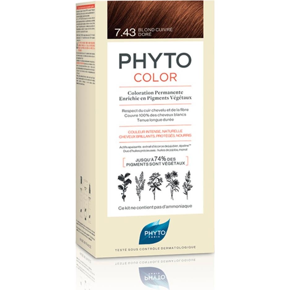 Phytocolor Rubio Dorado Cobrizo 7.43