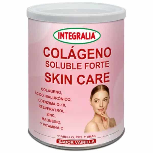 Integralia Colageno Soluble Forte Skin Care Sabor Vainilla 300g