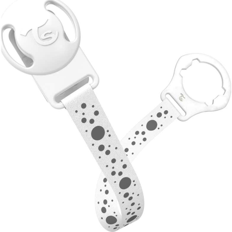 Twistshake Sujeta Chupete Blanco 1ud