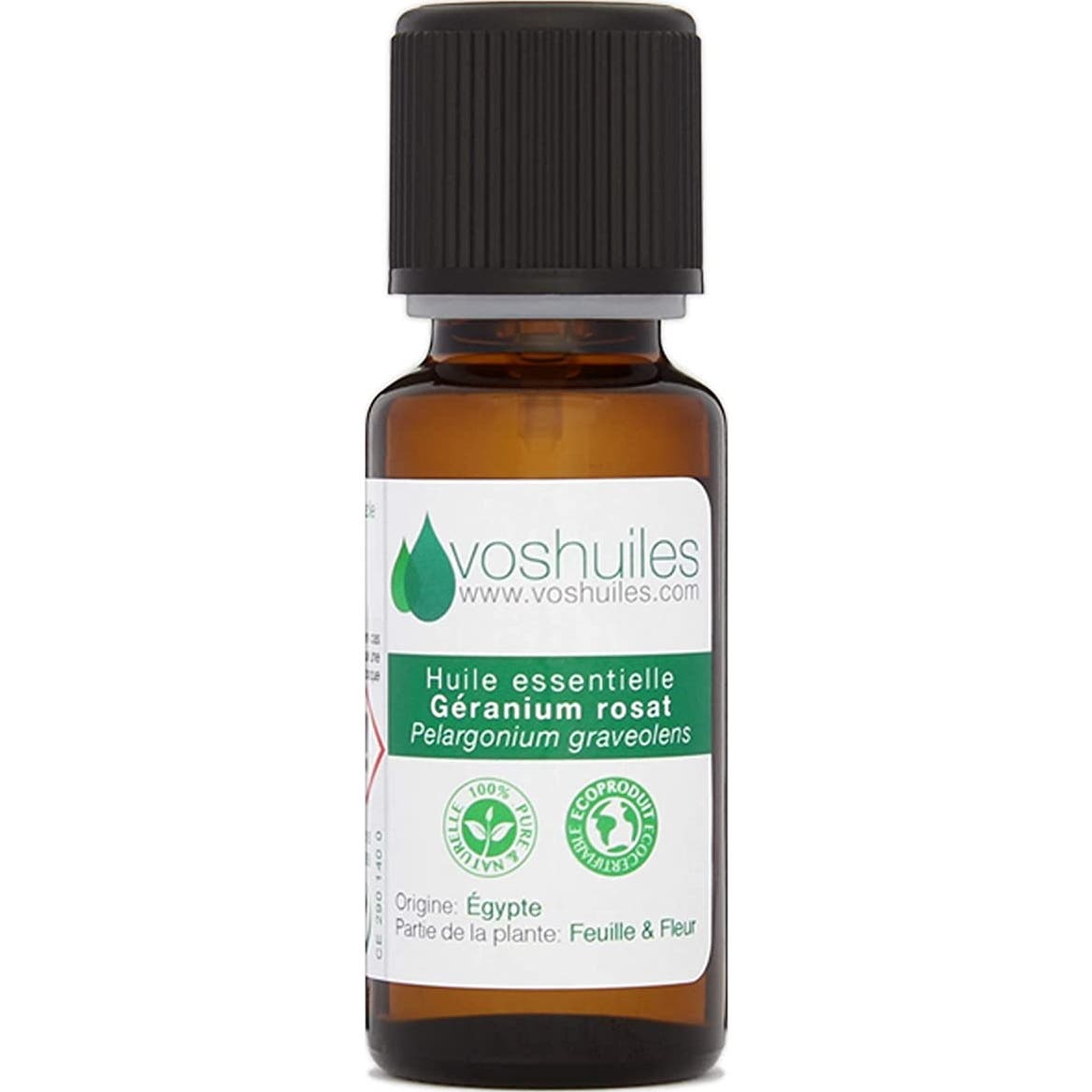 Voshuiles Aceite Esencial de Geranium Rosat 60ml