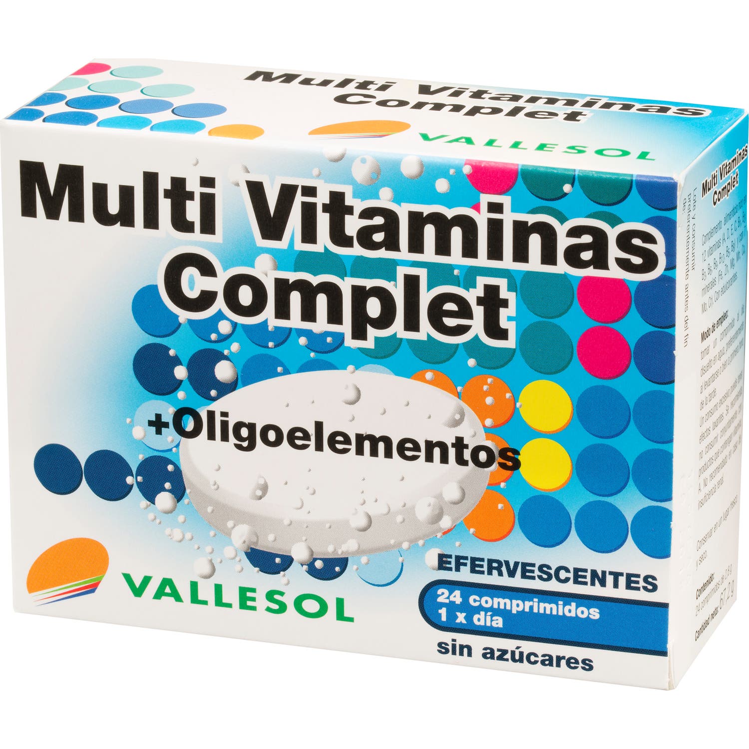 Vallesol Multivitaminas y Oligoelementos 24comp