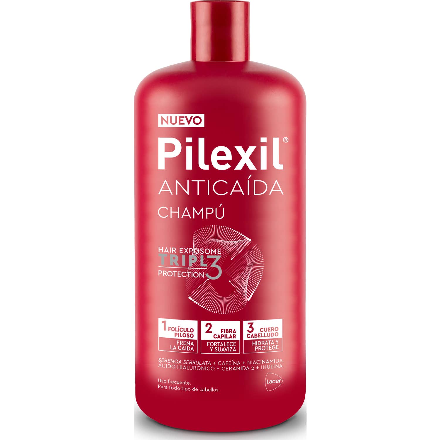 Pilexil Champú Anticaída Triple 900 ml