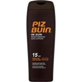 Piz Buin In Sun Loción Hidratante Solar SPF15 Medium 200 ml