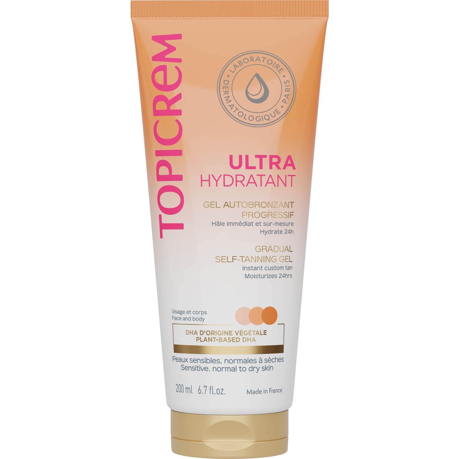 Topicrem UH Gel Autobronceador Progresivo 200 ml