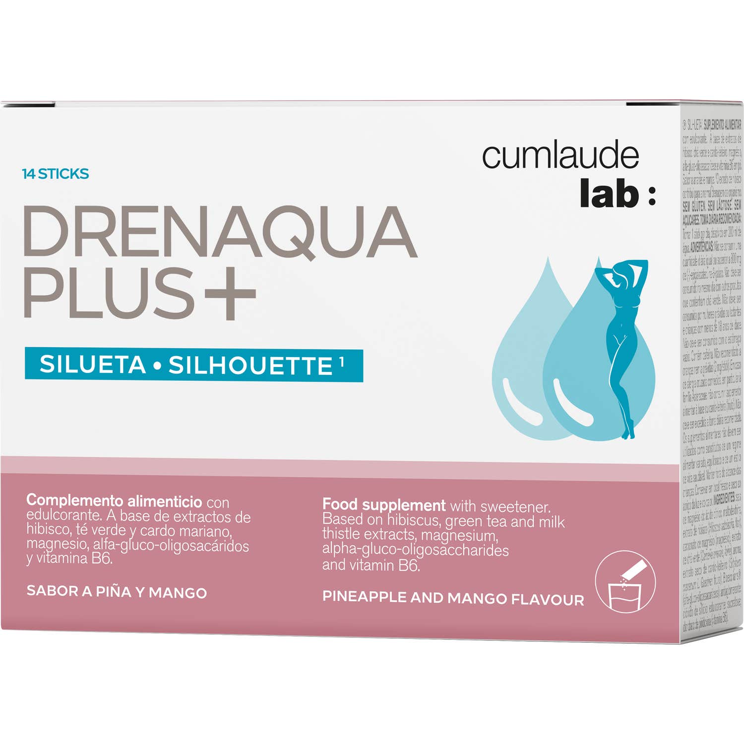 Cumlaude Lab Verde Drenaqua Plus 14 Sticks