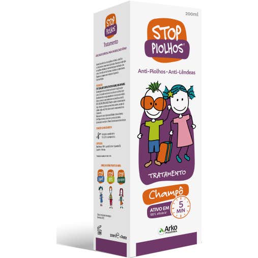 Arkopharma Stop Piojos Champú Tratamiento 200 ml