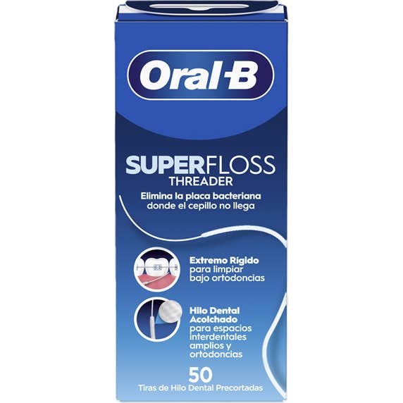 Oral-B Superfloss Seda Dental 50uds