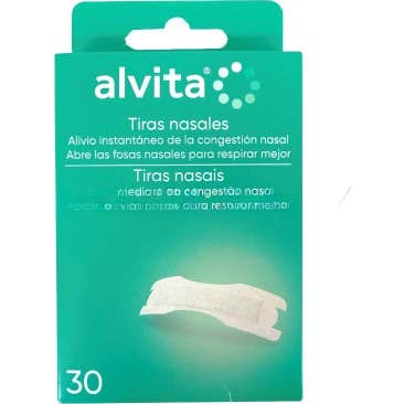 Alvita Tiras Nasales 30uds