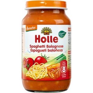 Holle Tarrito Espagueti a la Bolognese +8M 220g