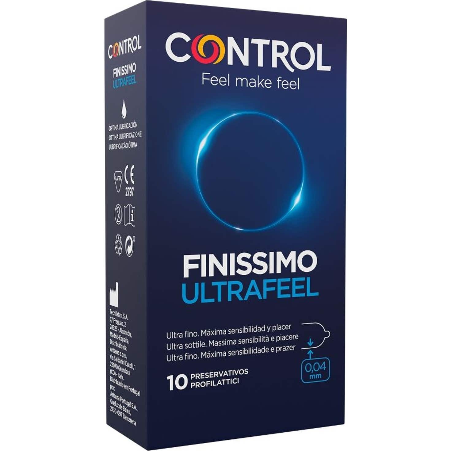 Control Adapta Preservativos Finissimo Ultrafeel 10uds
