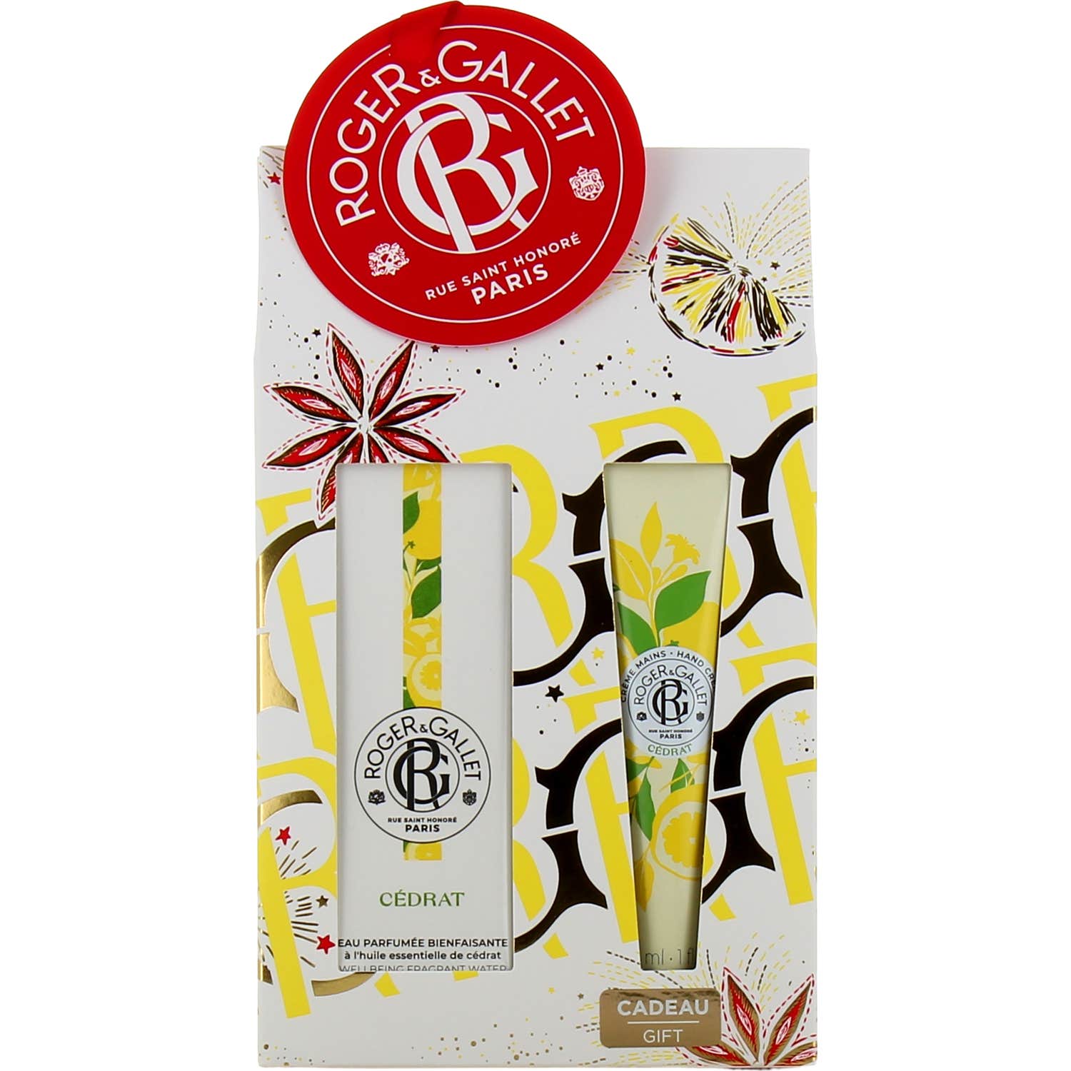 Roger & Gallet Cedro Set Navidad 2023 Agua Perfuma + Crema Manos
