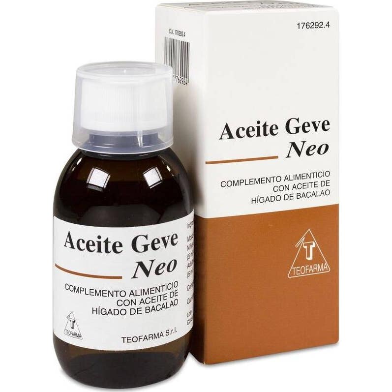 Aceitegeve Neo Higado de Bacalao 150 ml