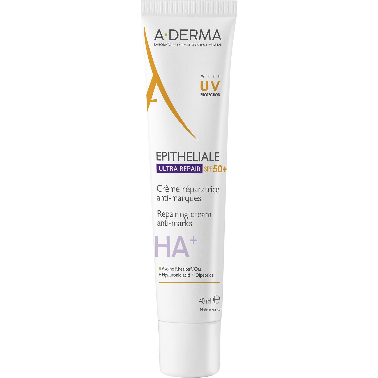 A-Derma Epitheliale Ultra Repair Crema Reparadora SPF50+ 40ml