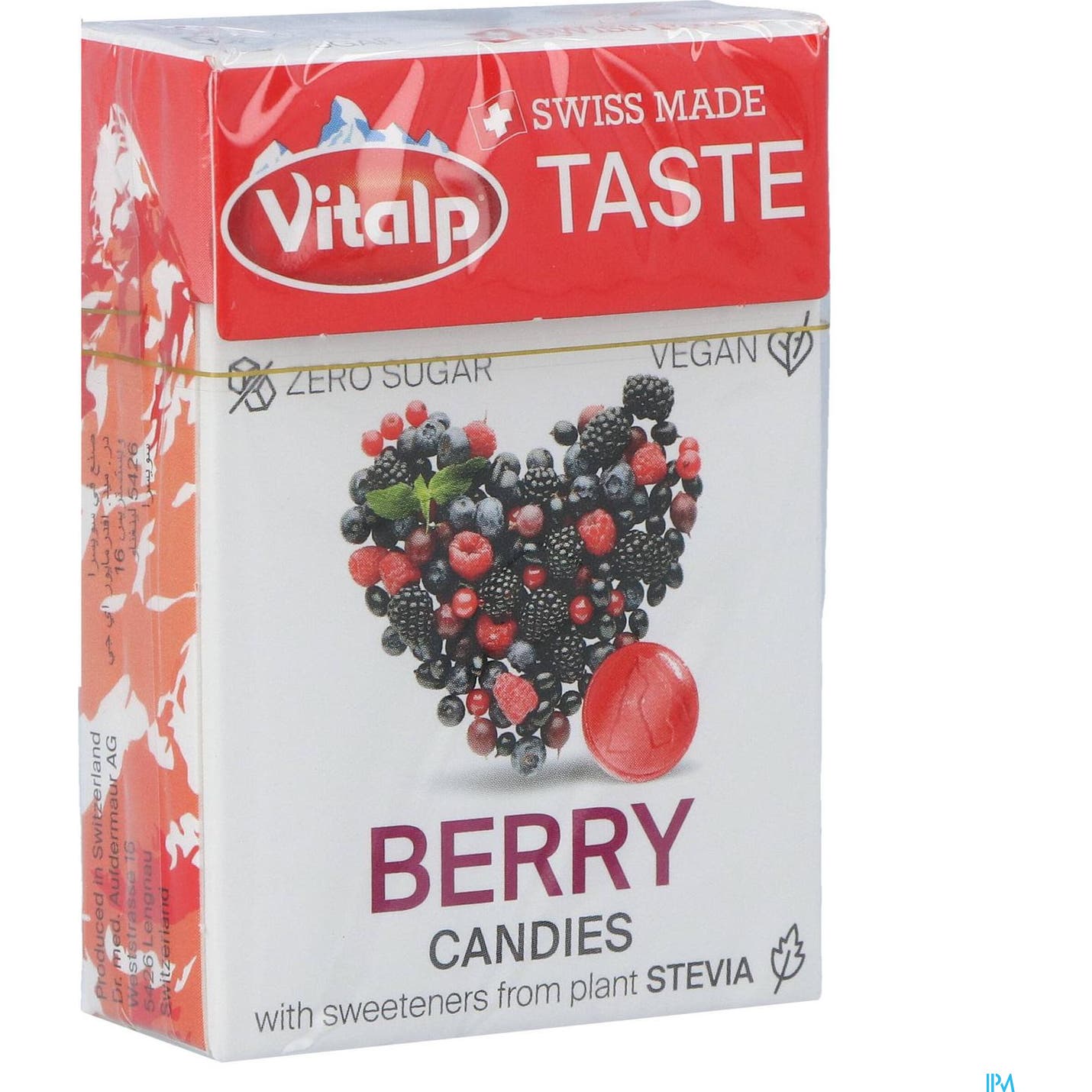 Vitalp Caramelos Sin Azúcar Frutos Rojos Bio 25g