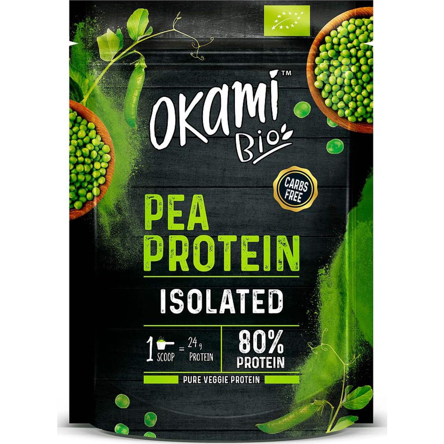Okami Bio Proteína Aislada de Guisante 100% 500g