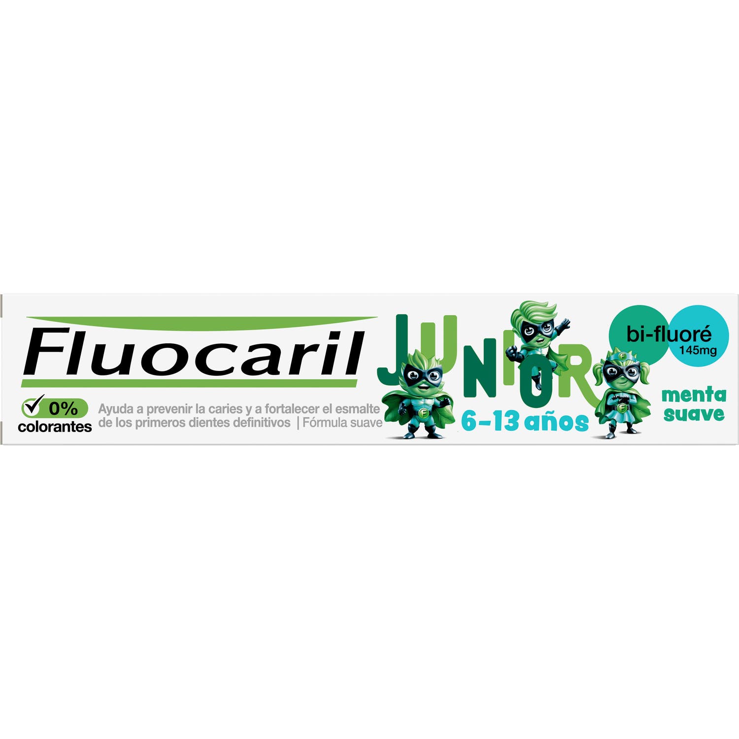 Fluocaril Junior 6-13 Años Menta Suave 75ml