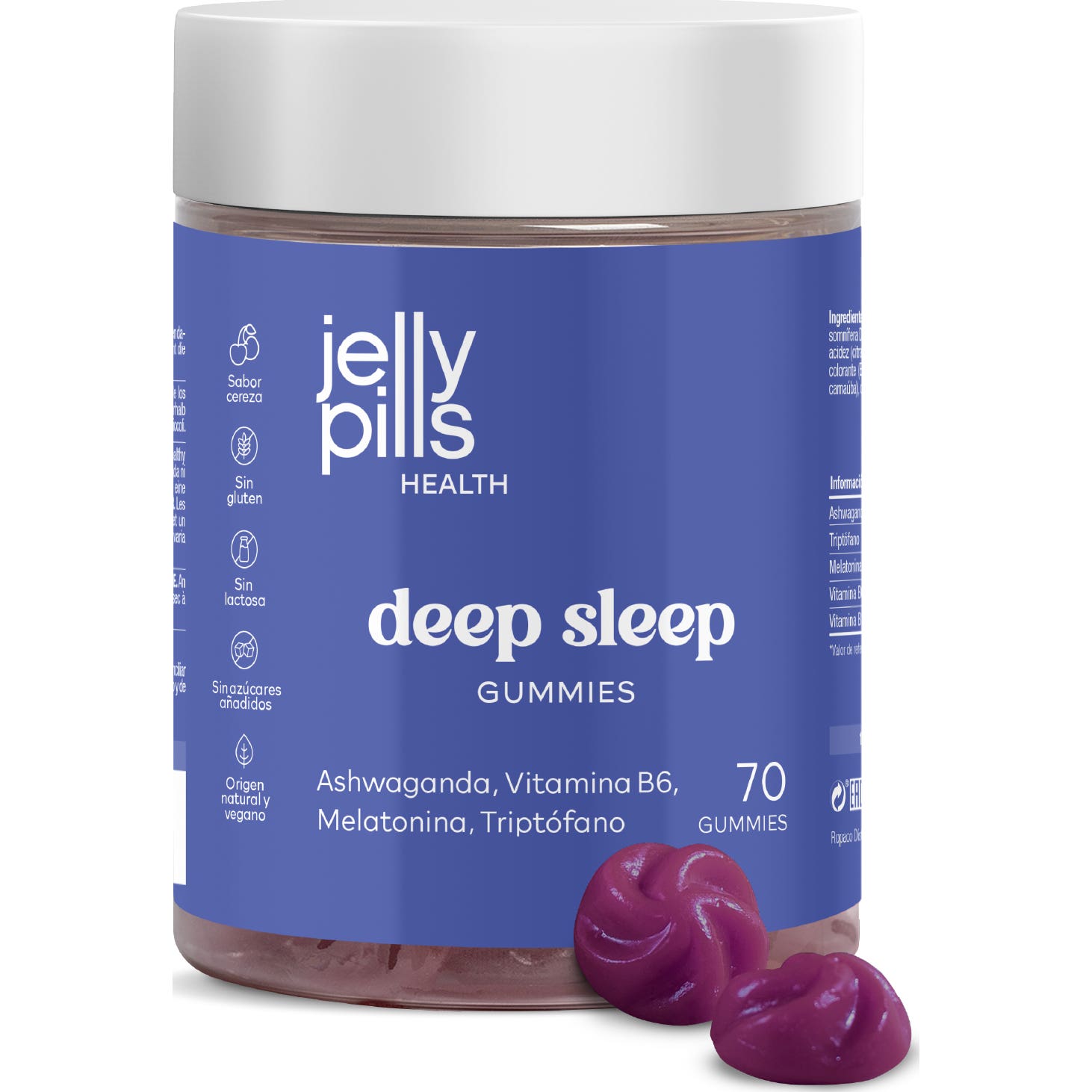 Jelly Pills® Health Deep Sleep Gummies 70uds