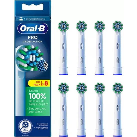 Oral-B Cross Action Cepillos 8 uds