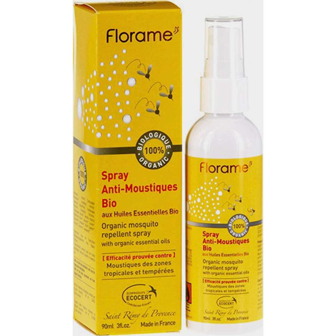 Florame Textiles BIO Spray Antimosquitos 90ml