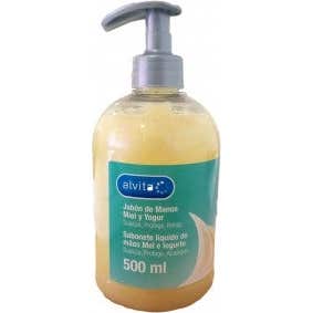 Alvita Jabón de Manos Miel y Yogur 500 ml