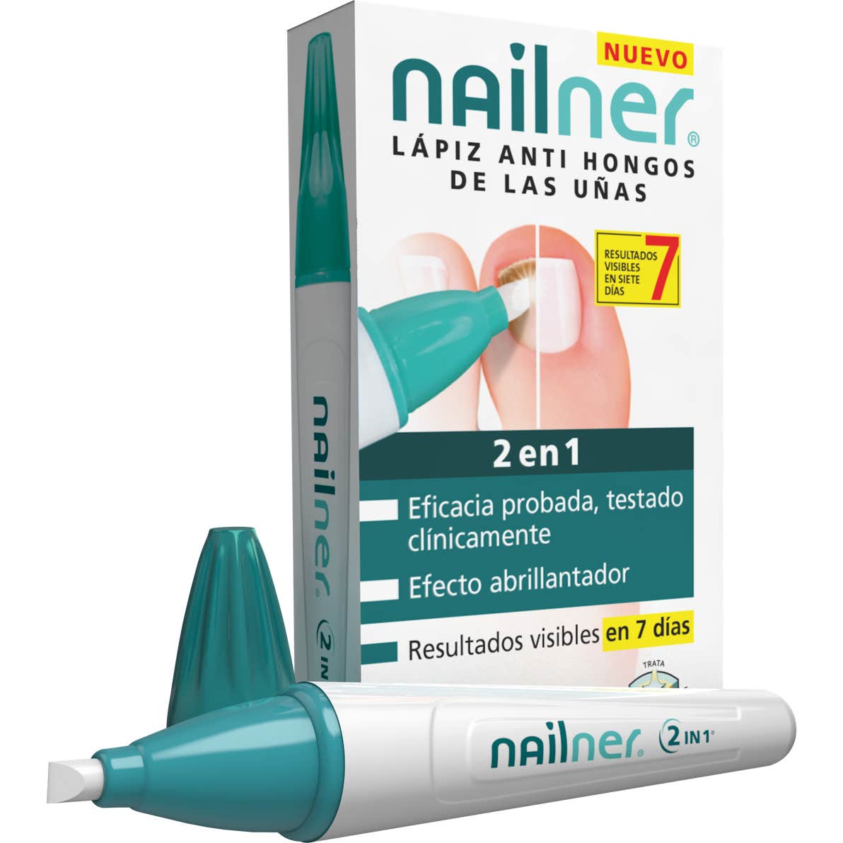 Nailner lápiz antihongos uñas 2en1 4ml