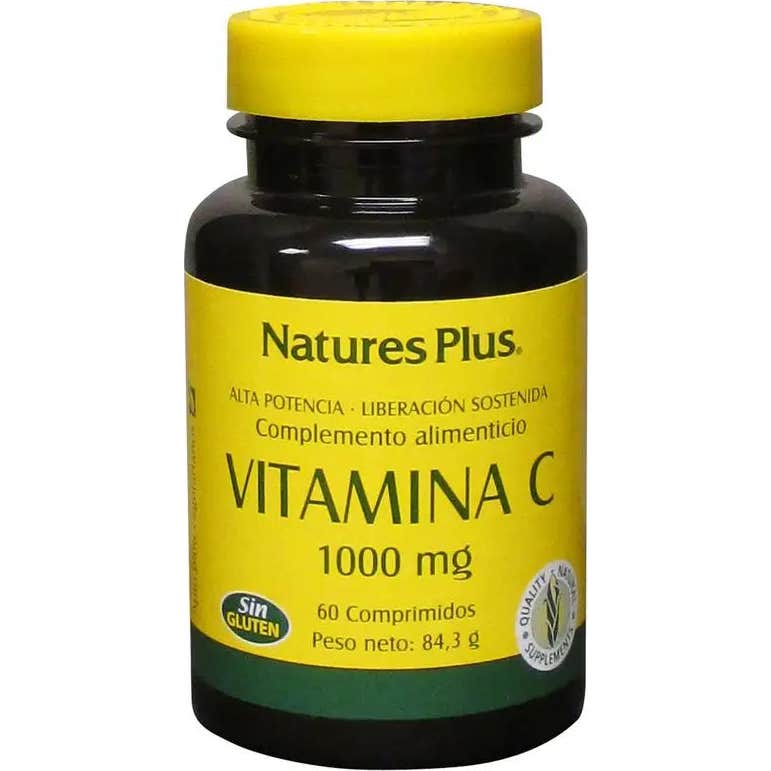 NaturesPlus Vitamina C 1000 mg 60 comp