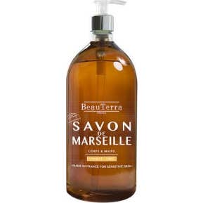 Beauterra Jabón Líquido de Marsella Vainilla Miel Vainilla 1 L