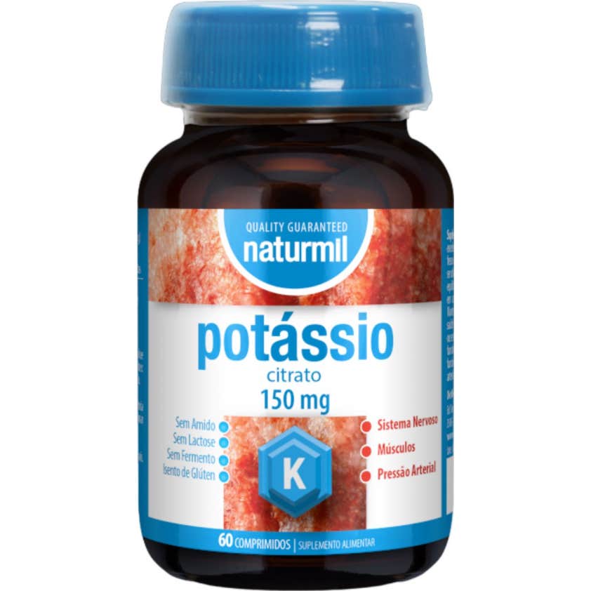 Naturmil Citrato de Potasio 150mg 60comp