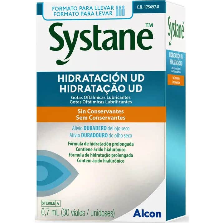 Systane Hidratación UD Gotas Lubricantes 30monodosis x 0,7ml
