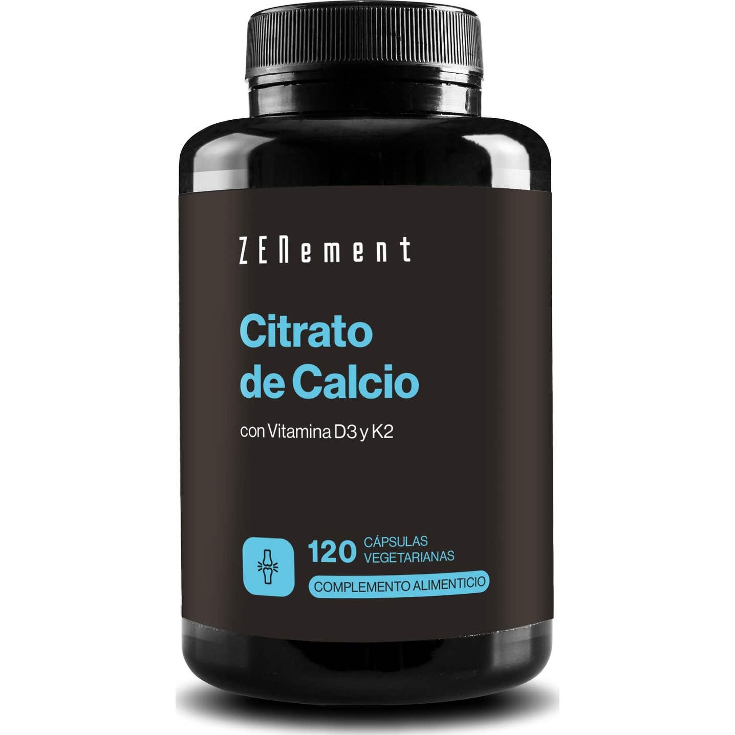 Zenement Citrato Calcio Vitamina D3 y K2 120 vcaps