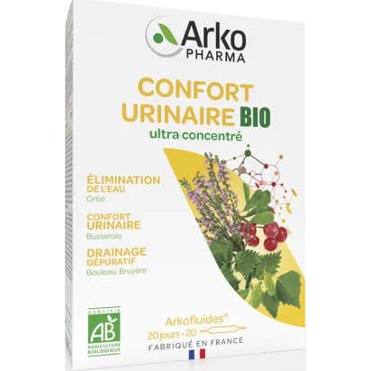 Arkopharma Arkofluide Bio Confort Urinaire 20 Ampollas X 10 ml