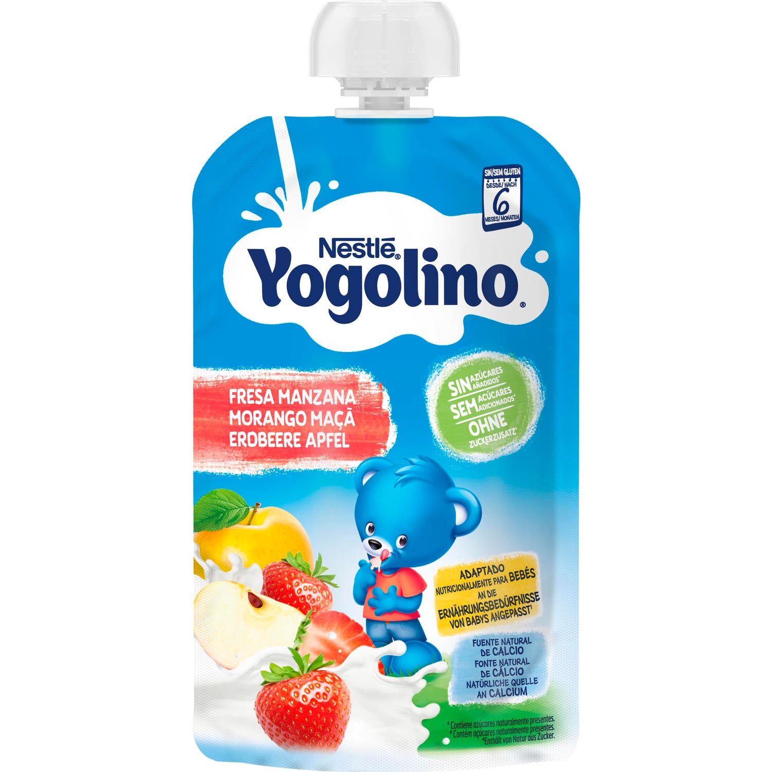 Nestlé Yogolino Manzana Fresa 100g