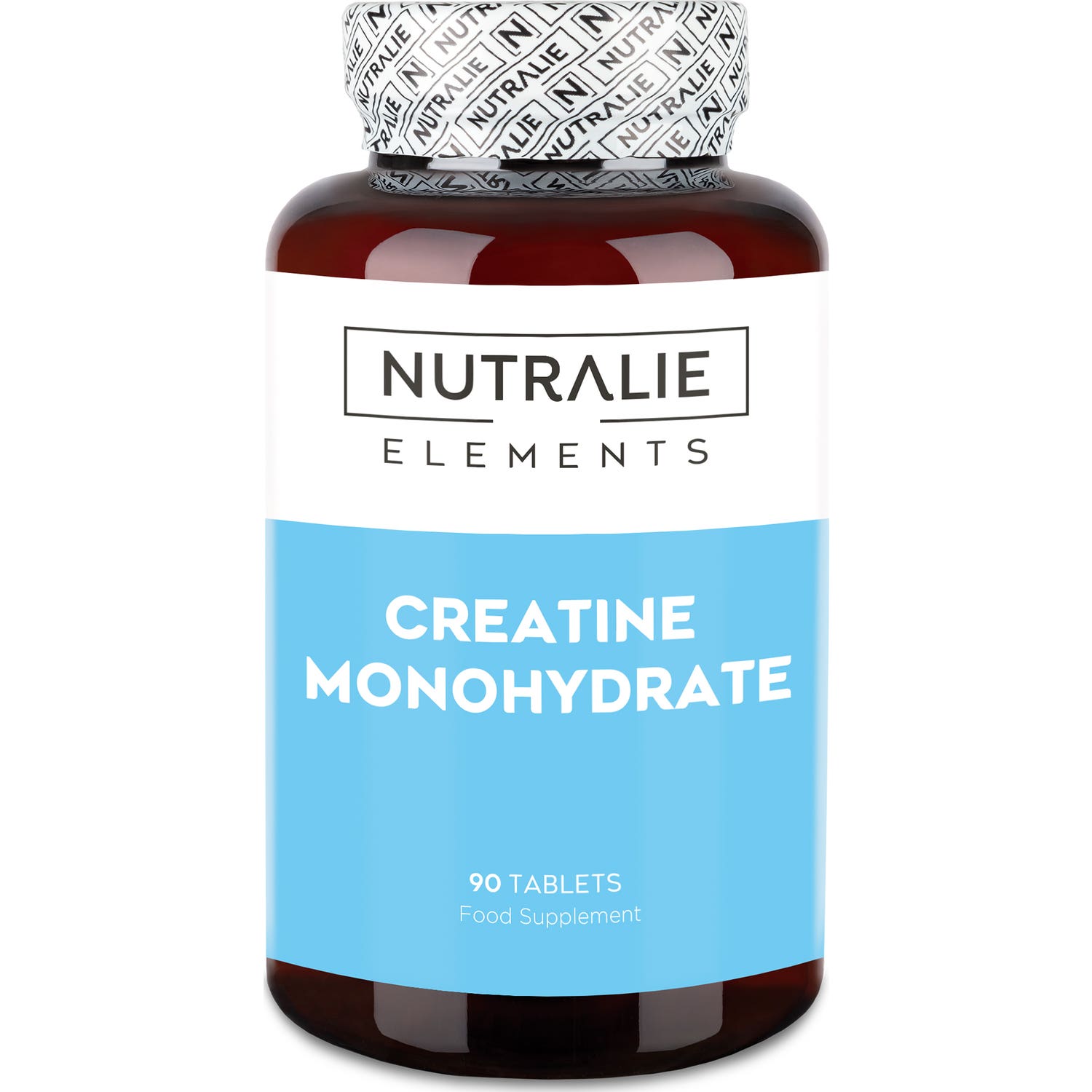 Nutralie Creatina Monohidratada 6000mg Músculos y Fuerza 90comp