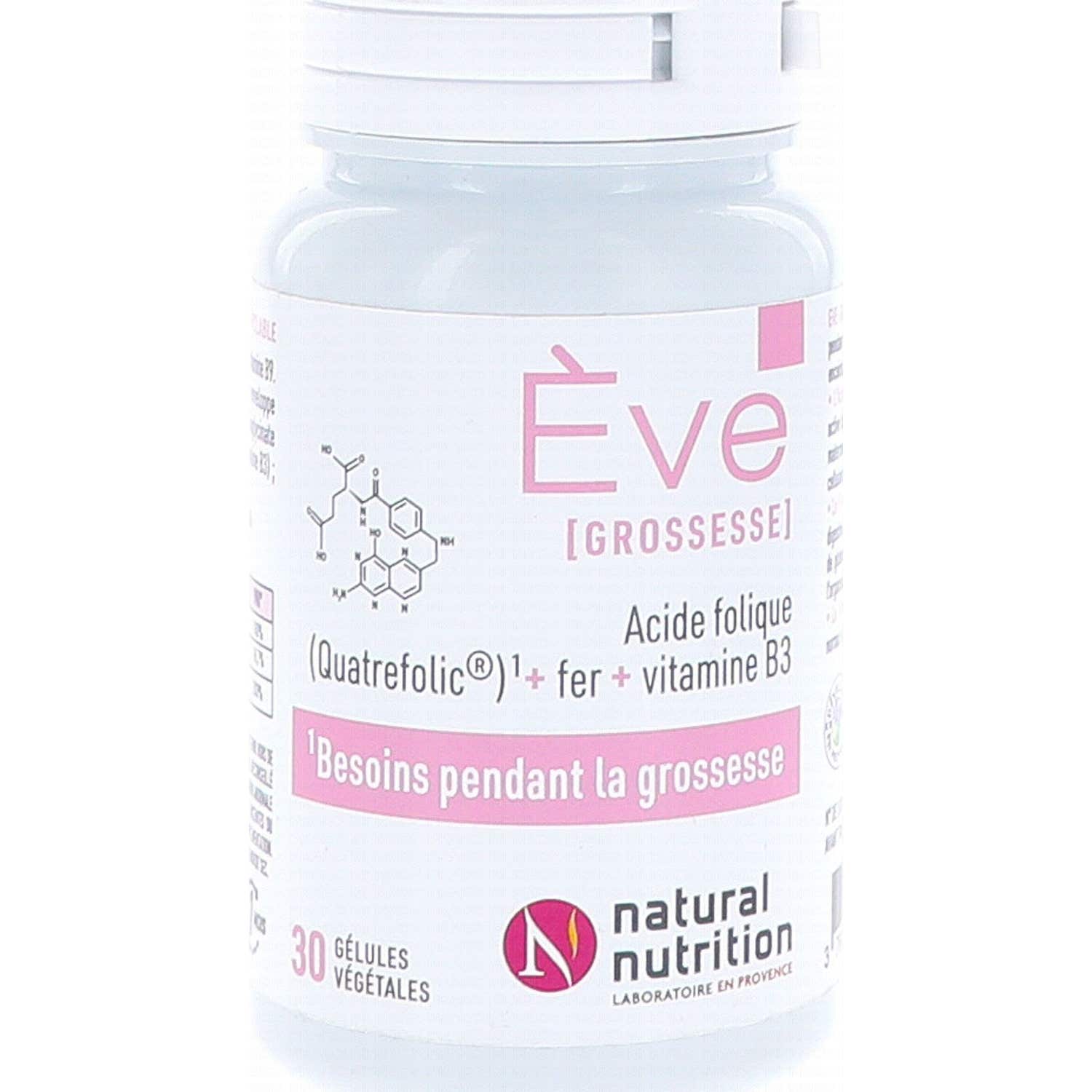 Natural Nutrition Eve Grossesse 30 Gélules