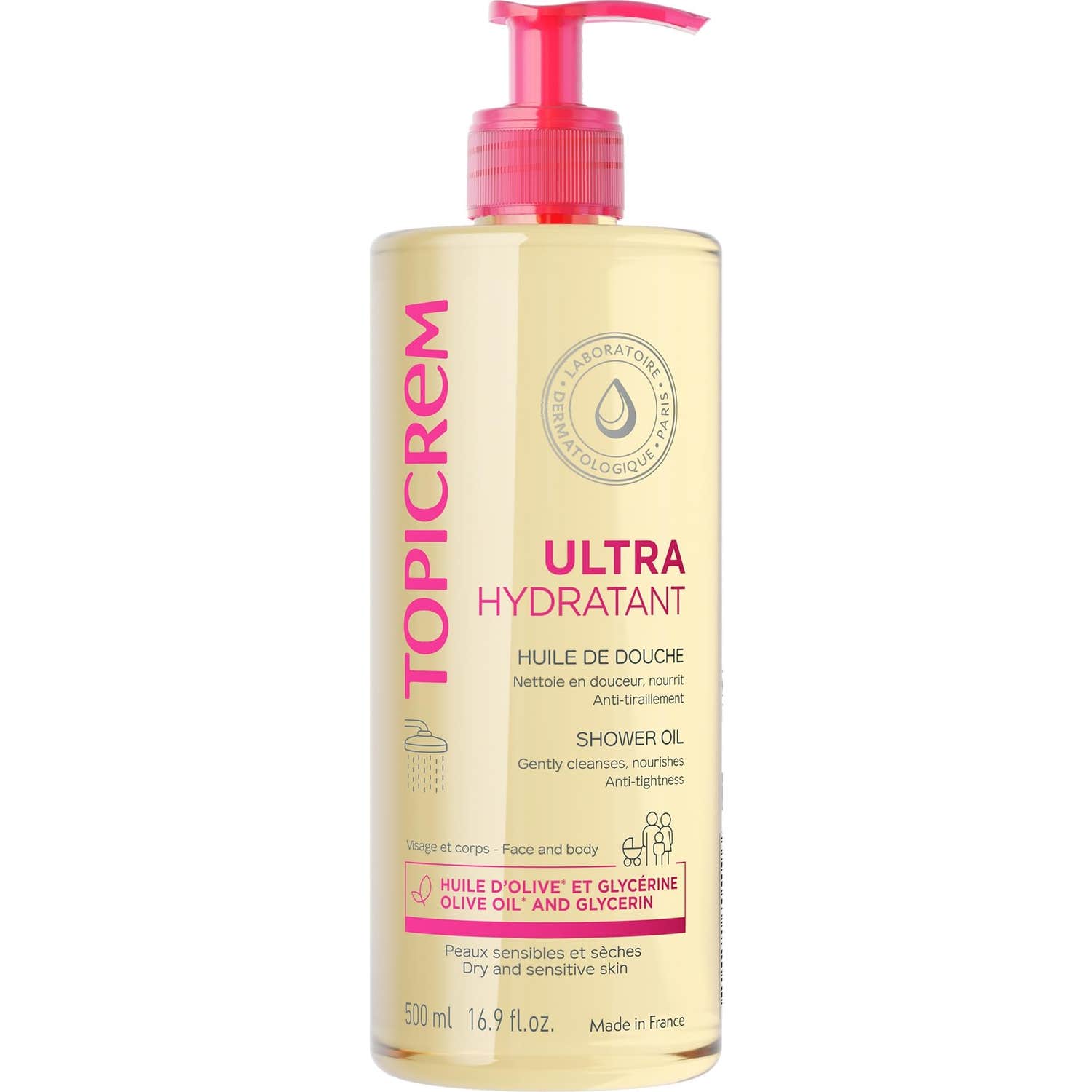 Topicrem Aceite de Ducha Ultrahidratante 1L