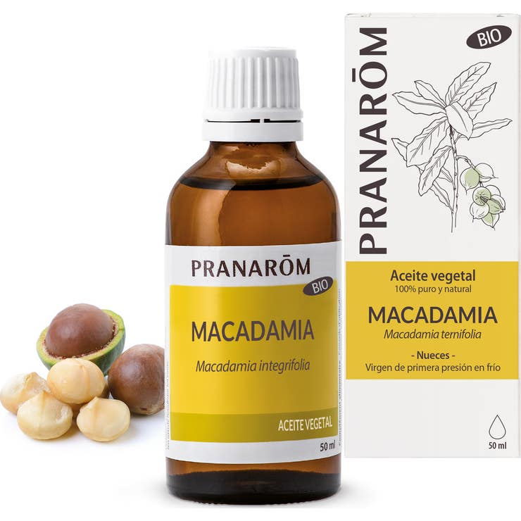 Pranarom Mujer 3 X Macadamia Aceite Vegetal Bio 50 Ml - Imagen 3