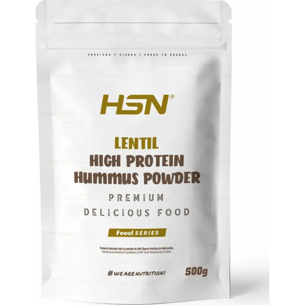 HSN Hummus Proteico en Polvo con Proteína de Lenteja 500g