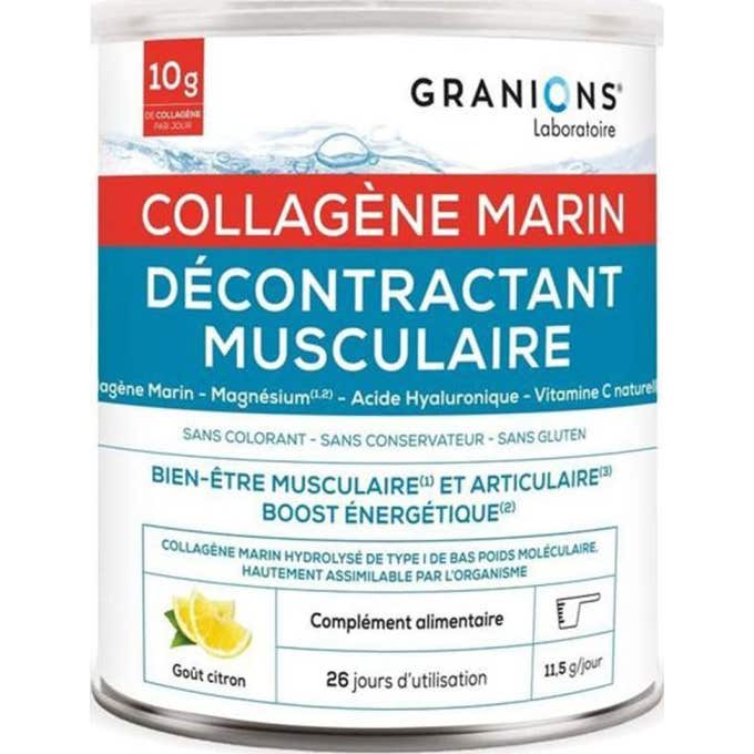 Granions Relajante Muscular Colágeno Marino Limón 300 g