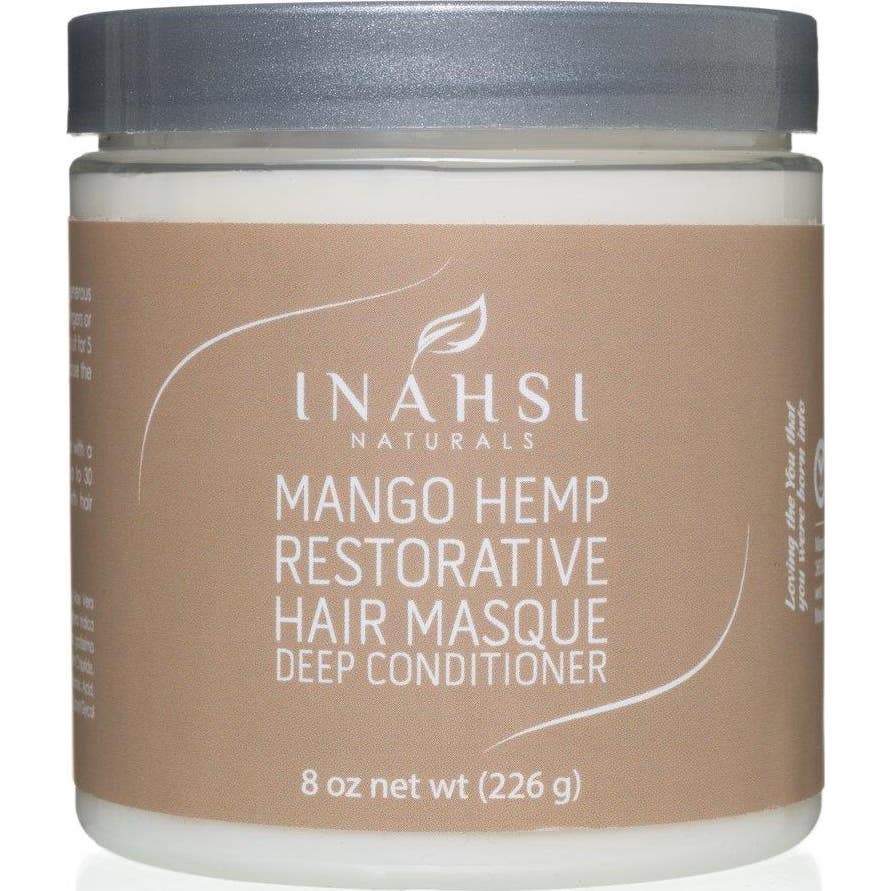 Inahsi Naturals Mango Hemp Restorative Hair Masque Deep Conditioner 226g